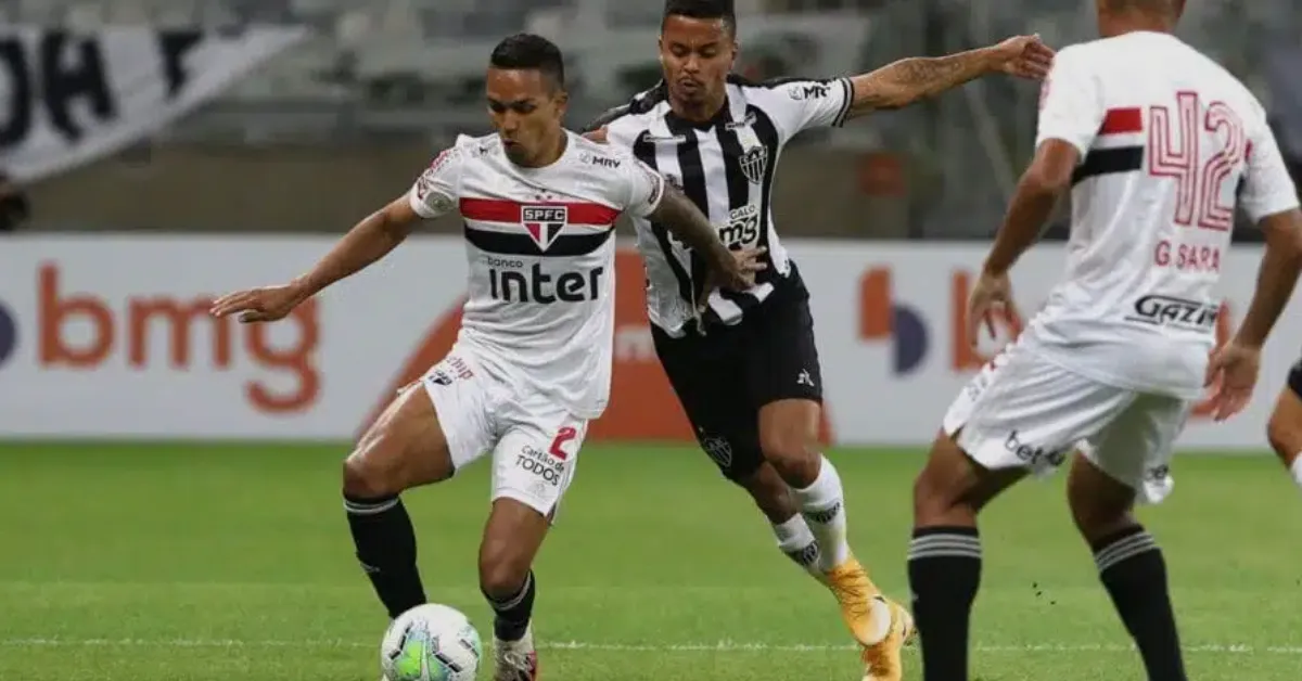 São Paulo perde invencibilidade em derrota para o Atlético-MG